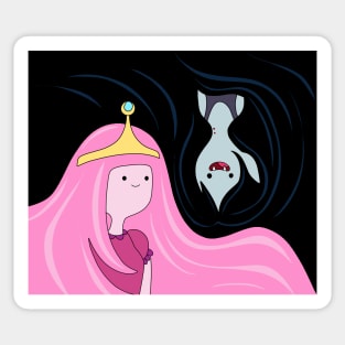 Princess Bubblegum and Marceline Sticker